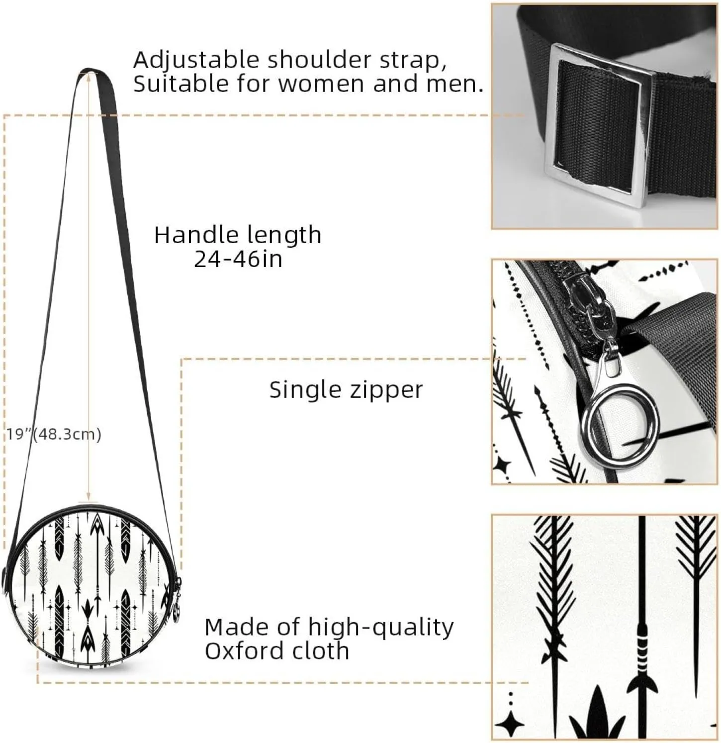 Crossbody Bags for Women,Crossbody Bag Men,Small Sling Bag,Crossbody Purse