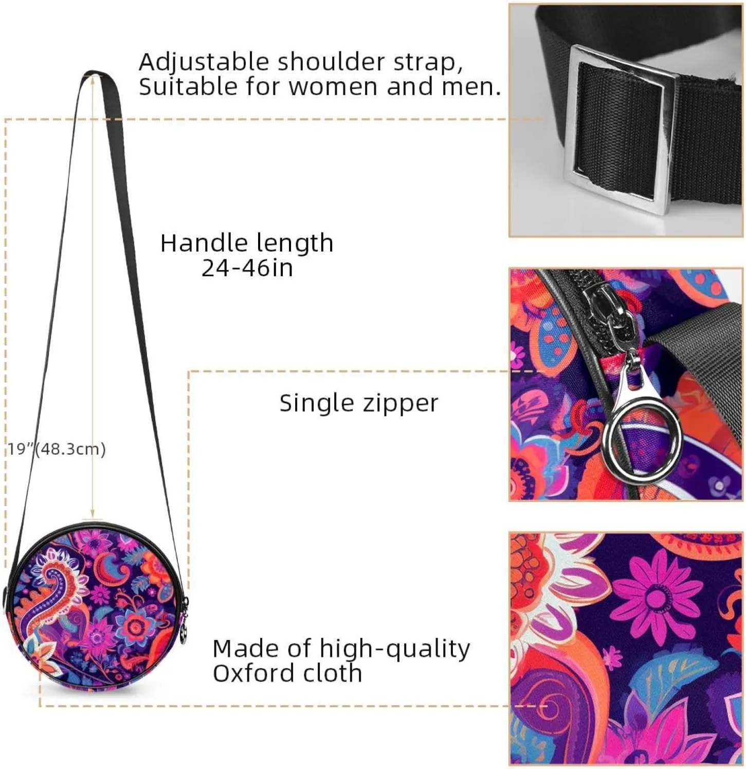 Crossbody Bags for Women,Crossbody Bag Men,Small Sling Bag,Crossbody Purse