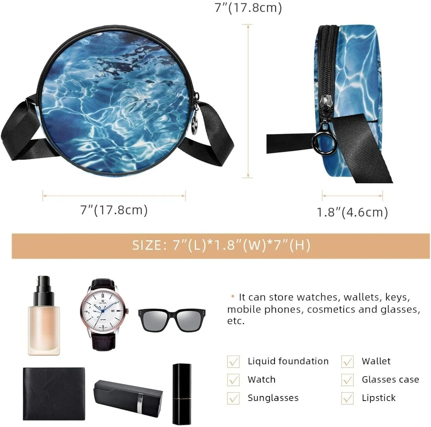 Crossbody Bags for Women,Crossbody Bag Men,Small Sling Bag,Crossbody Purse