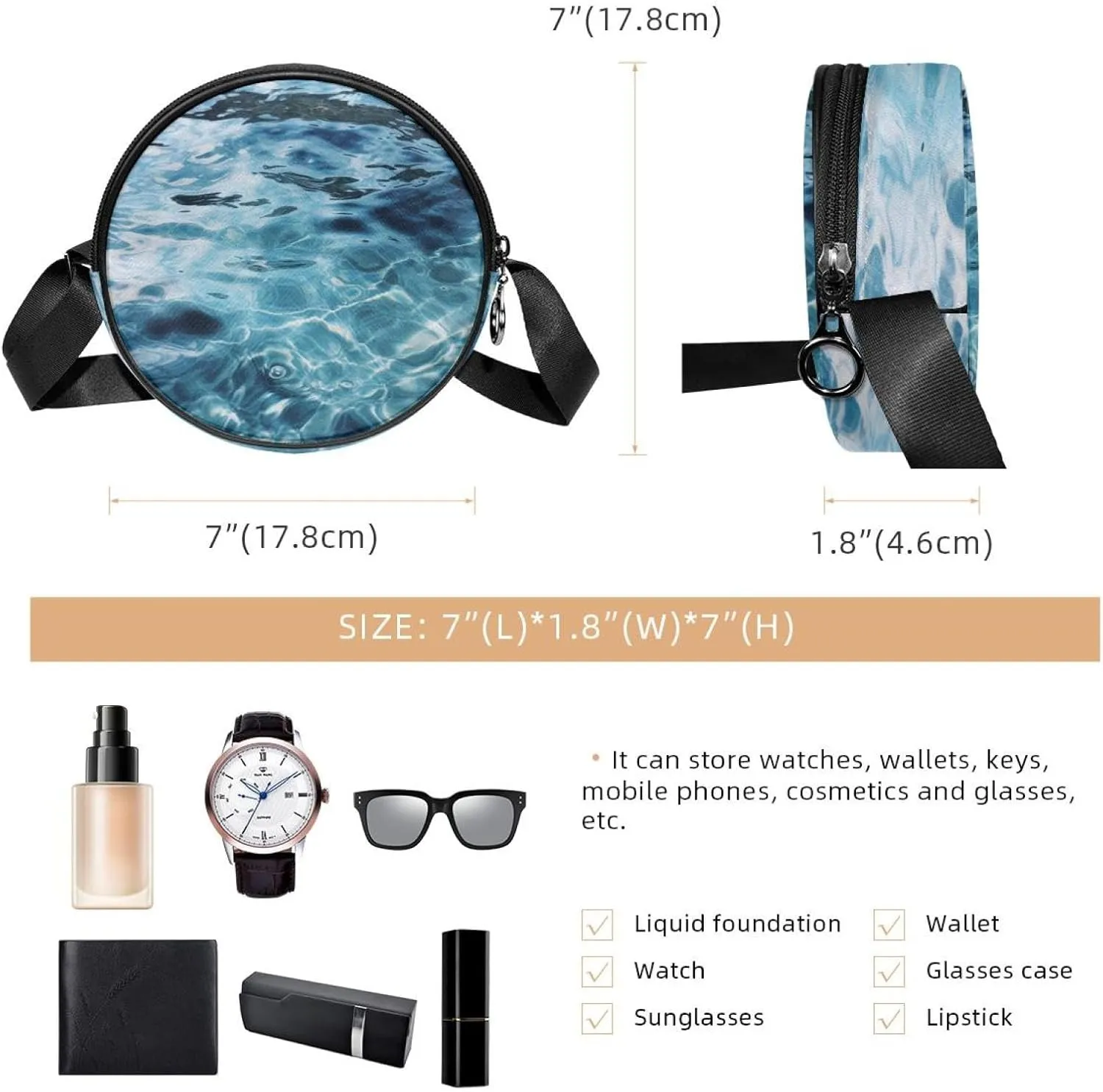 Crossbody Bags for Women,Crossbody Bag Men,Small Sling Bag,Crossbody Purse