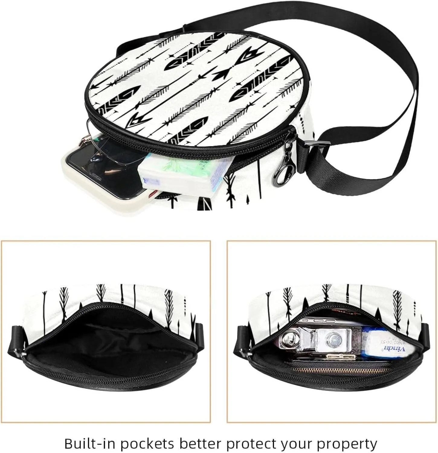 Crossbody Bags for Women,Crossbody Bag Men,Small Sling Bag,Crossbody Purse