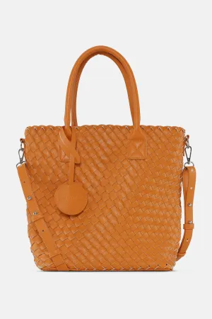 Crossbody Tote Bag - Golden Nugget Golden Nugget Metallic