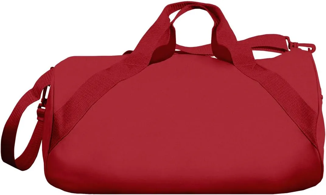 Custom Golden Metallic Cheer Bag: Barrel Duffel Bag