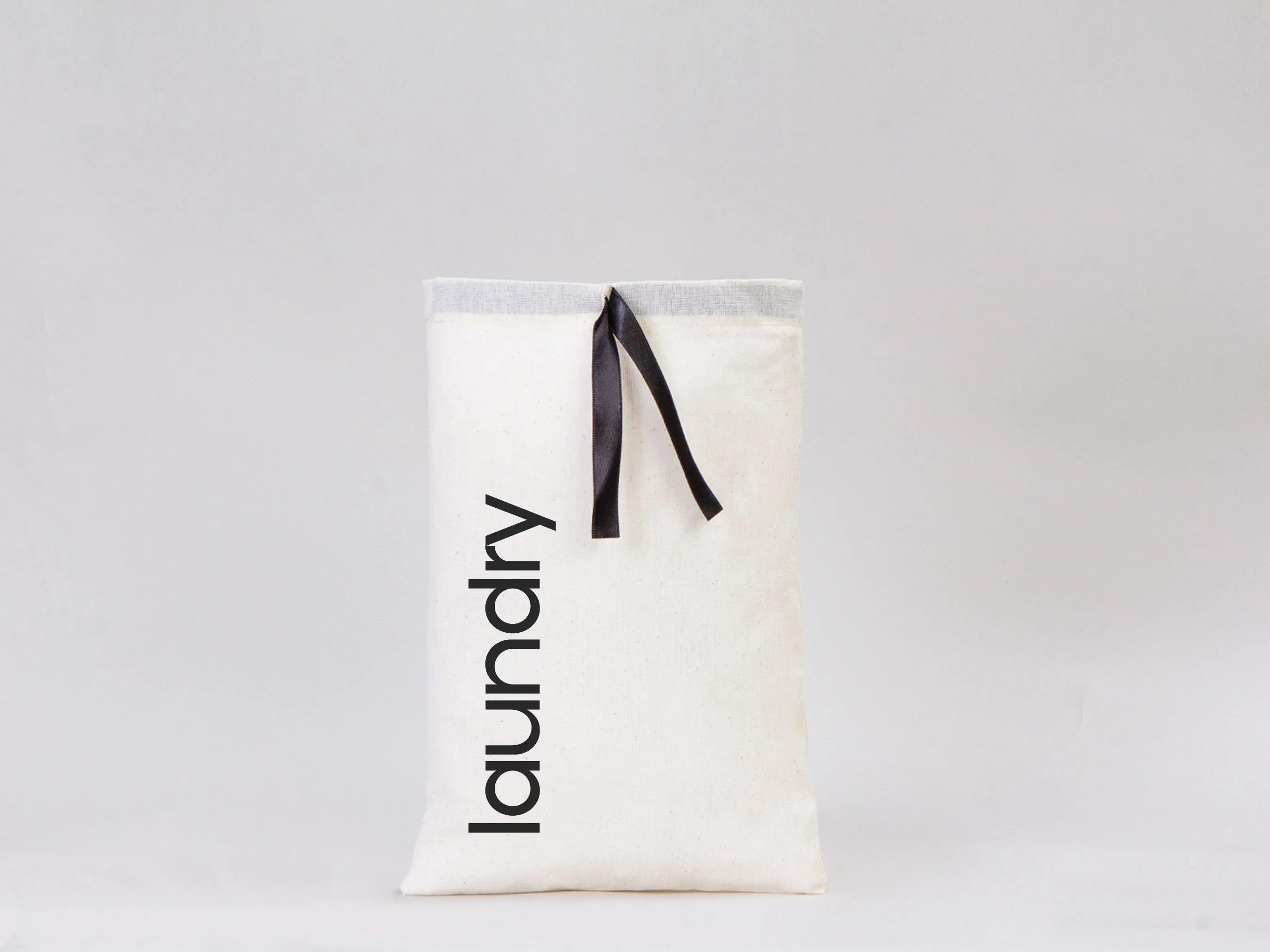 Custom Logo Printed Cotton Bags, 8"W x 12"H (20 x 30 cm)  Bridal Gifts, Black Double Drawstring Pouch Bags, Party Favor Bags