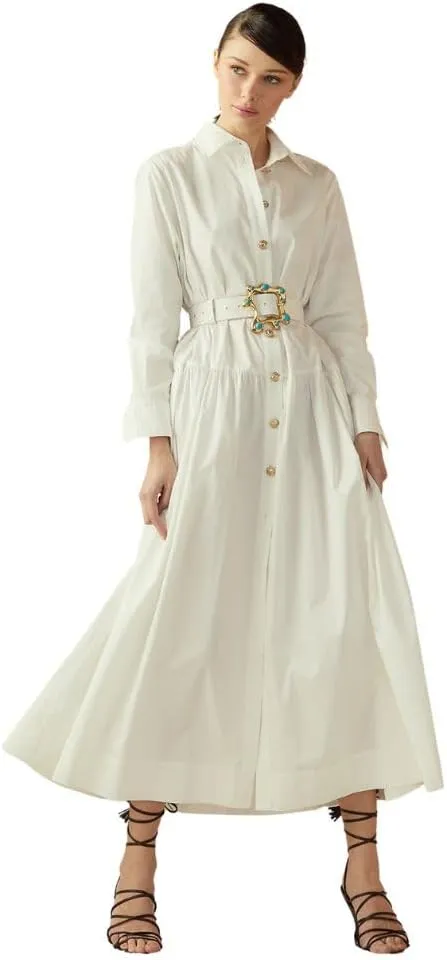 Cynthia Rowley Solid Perennial Shirt Dress