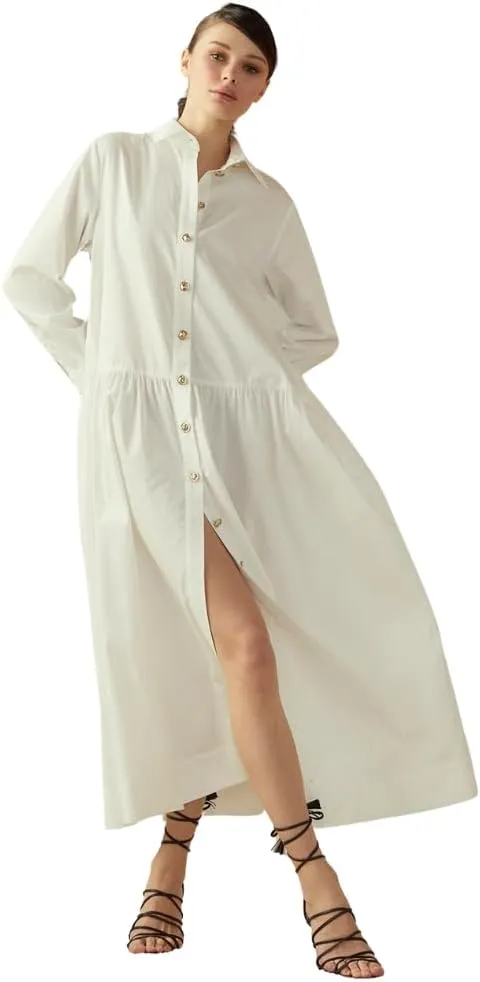 Cynthia Rowley Solid Perennial Shirt Dress