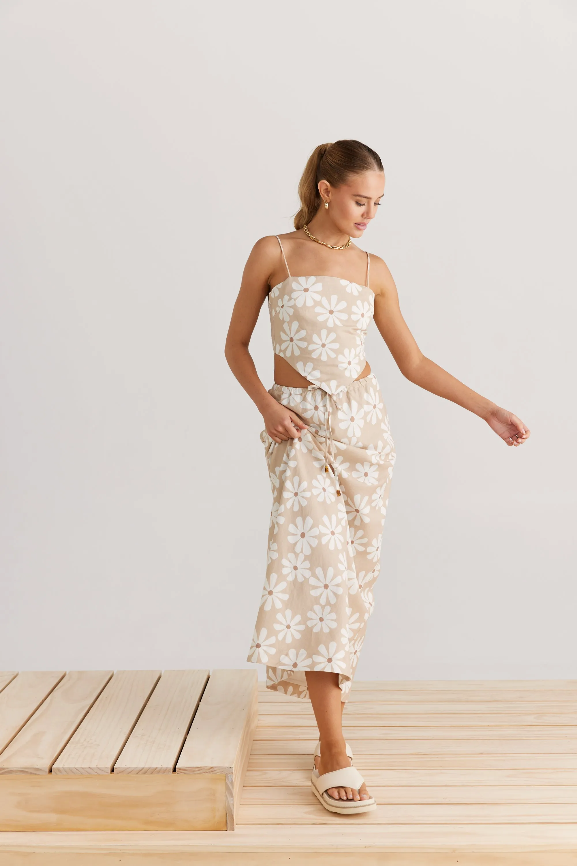 Daisy Says Hailey Skirt -Scandi Floral