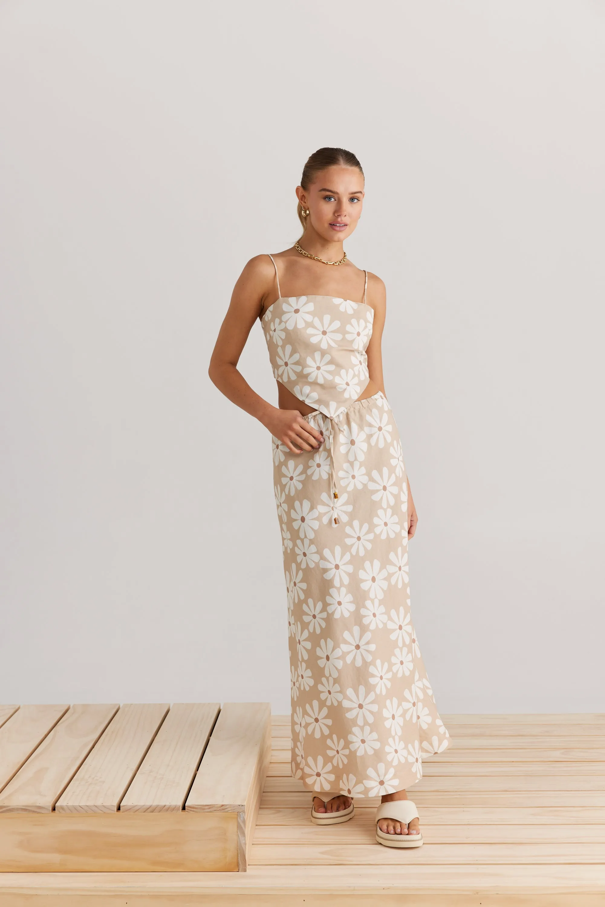 Daisy Says Hailey Skirt -Scandi Floral