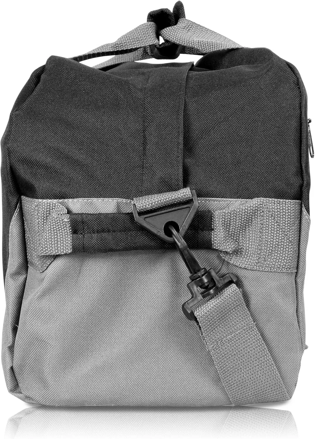 DALIX 18" Two Tone Duffle Bag Medium Black Red Blue Gold Pink Purple Gray