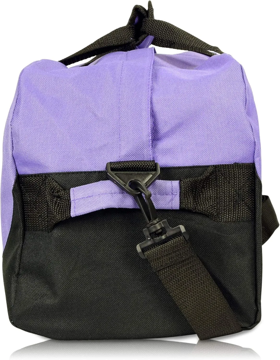 DALIX 18" Two Tone Duffle Bag Medium Black Red Blue Gold Pink Purple Gray