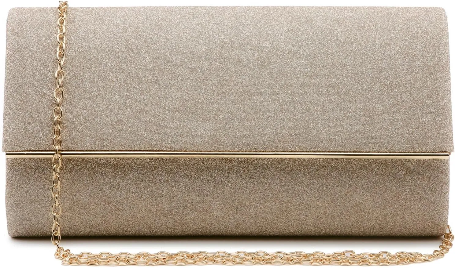 Dasein Women's Evening Bag Glitter Clutch Wedding Bridal Purse Sparkle Cocktail Party Prom Handbag