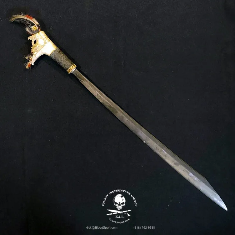 Dayak Headhunters Sword with Scabbard