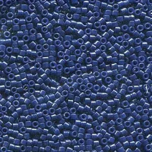 DB 2144, Duracoat Opaque Cobalt Dyed - Miyuki Delica Beads - Size 11 - 5 grams - Japanese Cylinder Seed Beads - Retail & Wholesale