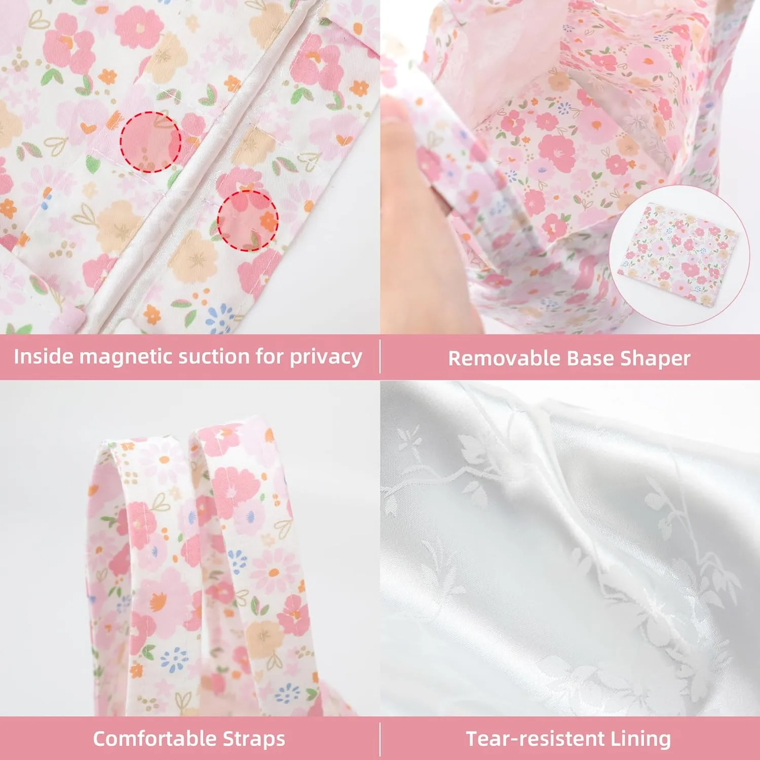 DGAZ Women Clutch Top Handle Bag Wristlet Small Tote Purse Paired with the same patterned Scrunchies for Women