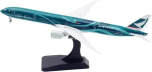 Diecast Plane Model 1:400 Scale for B777-300ER B-KPF Alloy Collectible Plane Model Diecast Aircraft Model with Tractor