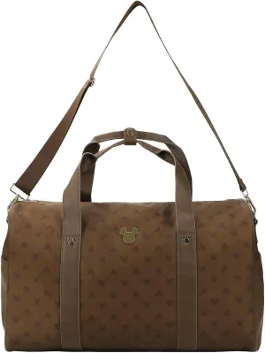 Disney Mickey Mouse Ears Brown 18" Duffle Bag