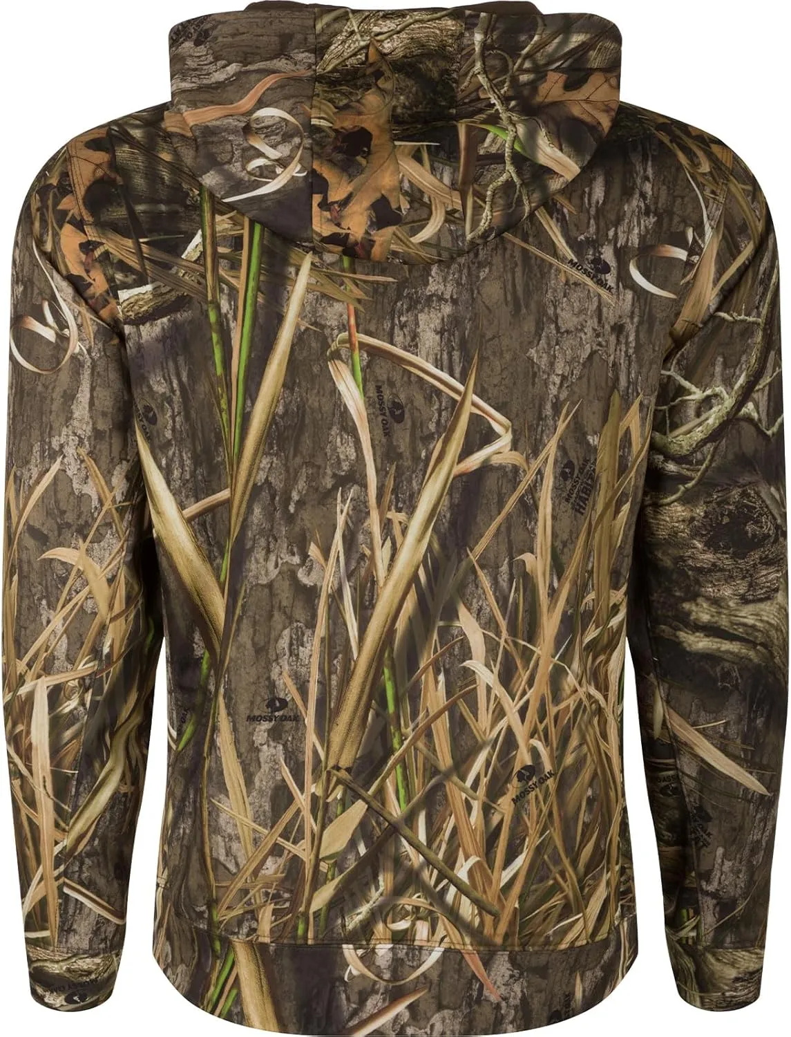 Drake Waterfowl Men's MST Performance Hunting Warm Anti-Pilling Camo Hoodie with Soft Combed Fleece Interior & Kangaroo Pouch