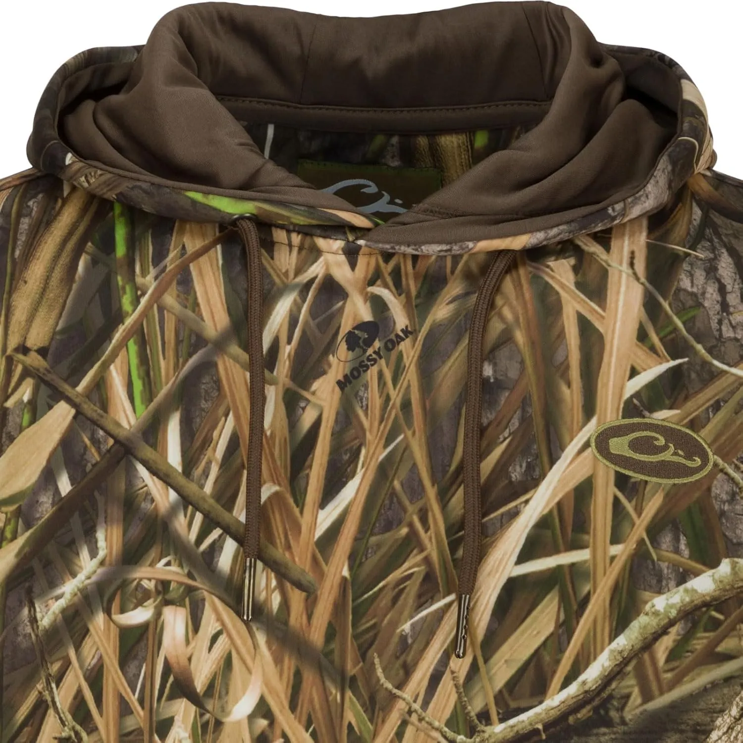 Drake Waterfowl Men's MST Performance Hunting Warm Anti-Pilling Camo Hoodie with Soft Combed Fleece Interior & Kangaroo Pouch