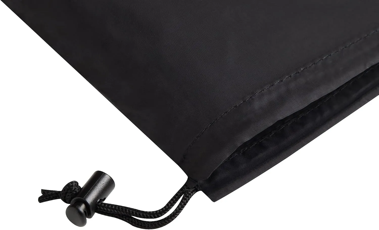 Drawstring Bag - UltraLight Nylon Cinch and Ditty Pouch For Packing, Storing, Goodie Bag (5 pack, Black, 7 x 9 inch)