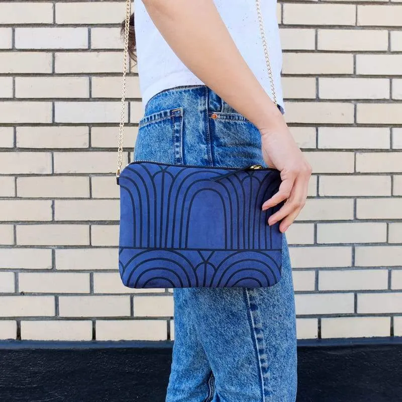 Dulce Clutch & Strap Bag - Arches Indigo