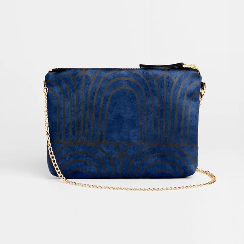 Dulce Clutch & Strap Bag - Arches Indigo