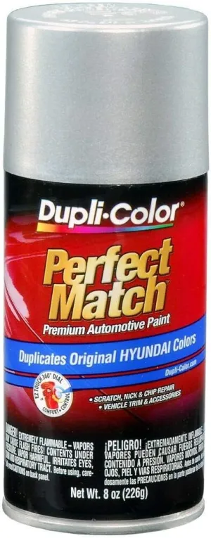 Dupli-Color BHY1800 Metallic Bright Silver Perfect Match Premium Paint (8 oz)