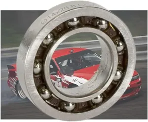 Durable Bearing MR258146E Rear Engine Ball Bearing 14x25.8x6mm ABEC-3 C3 Clearance Polymite Nylon Cage T46 Bearings for NOVAROSSI.21 1PC ( Color : Silver , Size : 14x25.8x6mm 1PC )