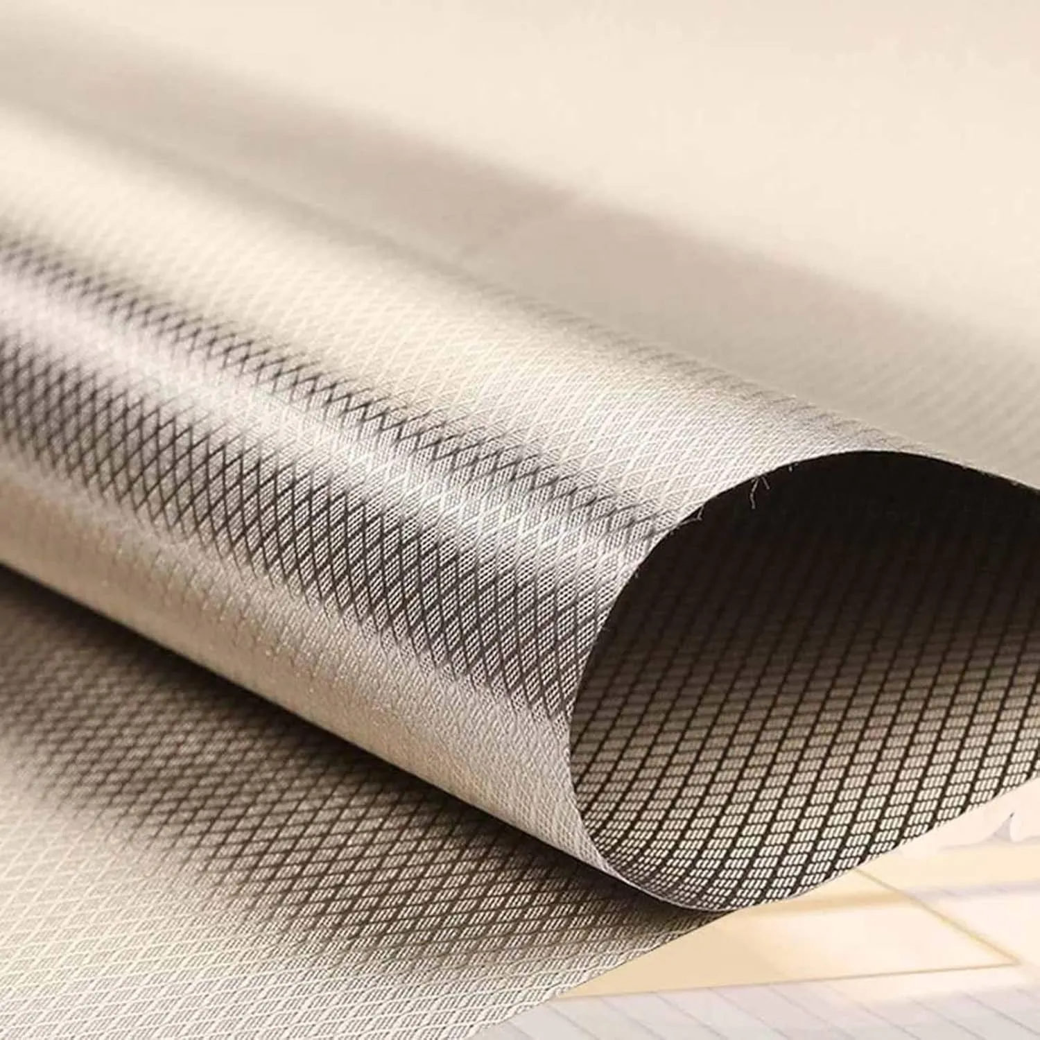 EMF Shielding Faraday Fabric Conductive Fabric Faraday Bags EMP Proof Faraday Cage Shielding RF/LF/EMF Electromagnetic Fields Anti Radiation Fabric,silver-6x1.1m
