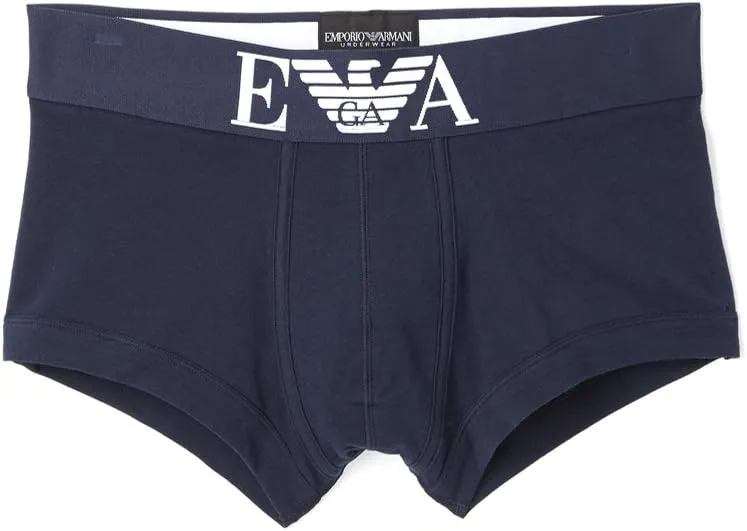 Emporio Armani Men's Cotton Stretch Trunk