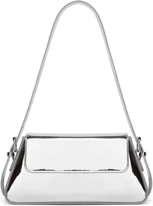 Evening Bag Women Clutch Y2k Sparkly Silver Purse Tote Handbag Shoulder Party Purses Cute Metallic Crossbody Bags 2025