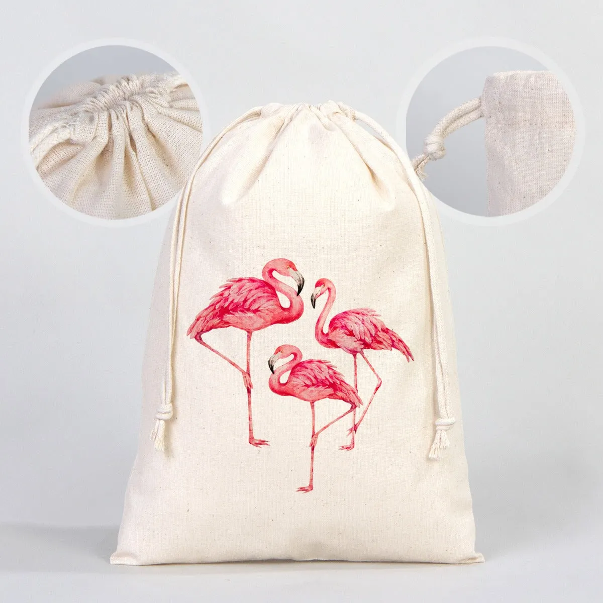 Fabric Pouch 10" W x 14" H (25 cm x 35 cm) -  (Customize)