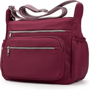 Fancy Forest Tote Bag for Women - Shoulder Handbag Bag with Multiple Pockets, Crossbody Purse for Ladies' Travel, Work