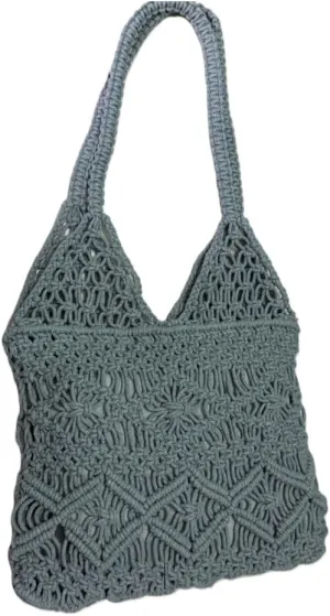 FIBERGOLD Handcrafted HandBag | Boho Chic Shoulder Bag for Women | Stylish Cotton Tote bag for Girls/Womens