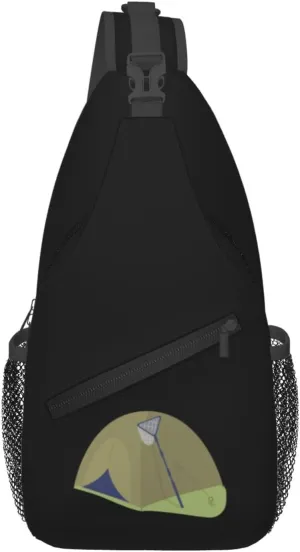 Field Tents Crossbody Bags For Women Men Chest Backpack Gym Shoulder Bag Travel Outdoor Sports Casual Crossbody Bags