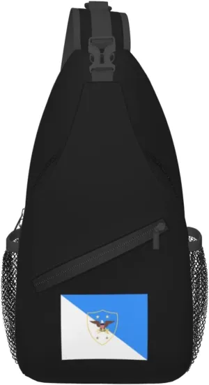 Flag of the Senior Enlisted Advisor to the Chairman Crossbody Bags For Women Men Chest Backpack Gym Shoulder Bag Travel Outdoor Sports Casual Crossbody Bags