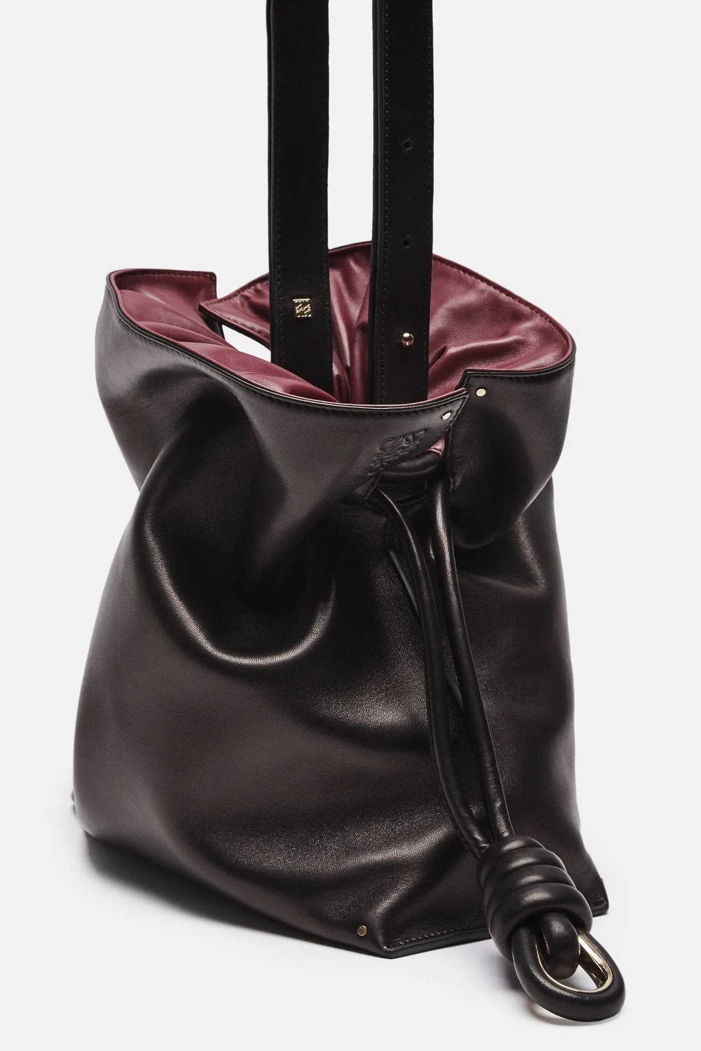 Flamenco Knot Bag - Black