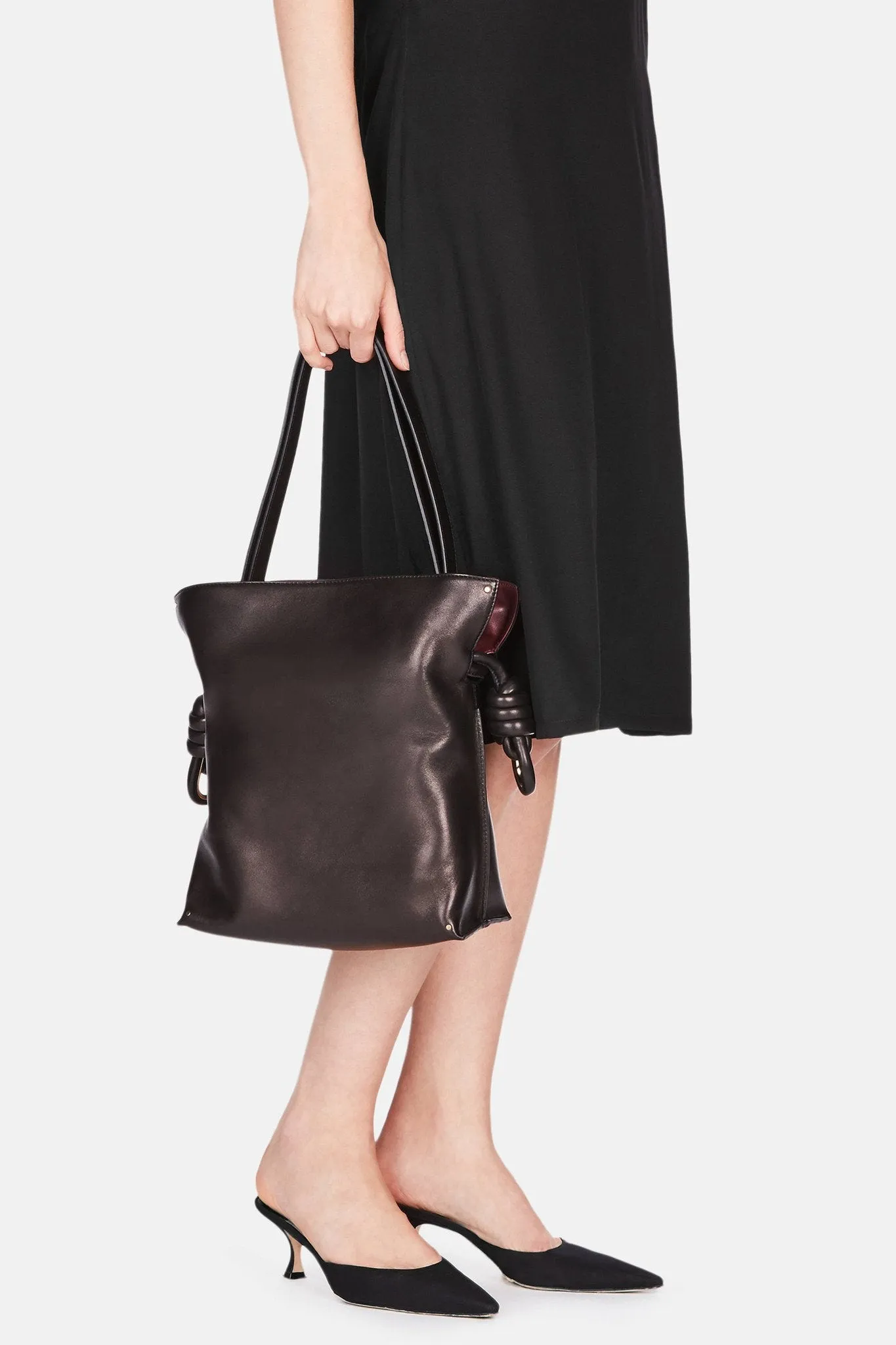 Flamenco Knot Bag - Black