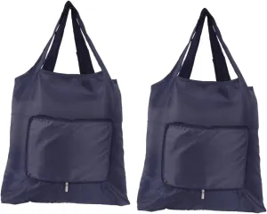 Folding Reusable Bag Lip Gloss Containers Tote Pouch Pocket Shopping Bag Supermarket Storage Bags