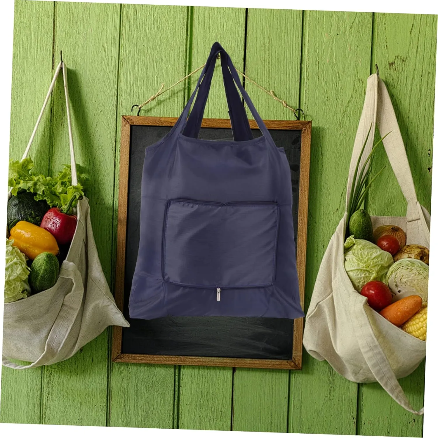 Folding Reusable Bag Lip Gloss Containers Tote Pouch Pocket Shopping Bag Supermarket Storage Bags