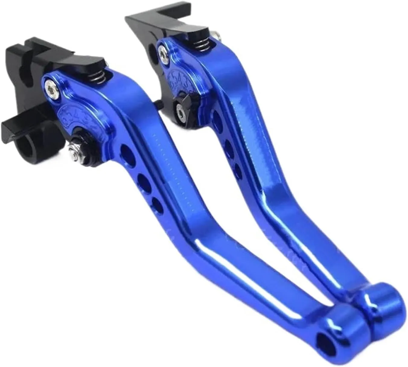 for CBF1000 for CBF 1000 for CBF-1000 2006 2007 2008 2009 Motorcycle Short Brake Clutch Levers Handlebar Hand Grip Grip Brake Clutch Lever(Blue-B)
