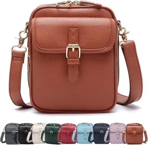 Forcipower Crossbody Leather Bag, Collaboraten1 Crossbody Leather Bag, Urvashi Crossbodys Leathers Bags