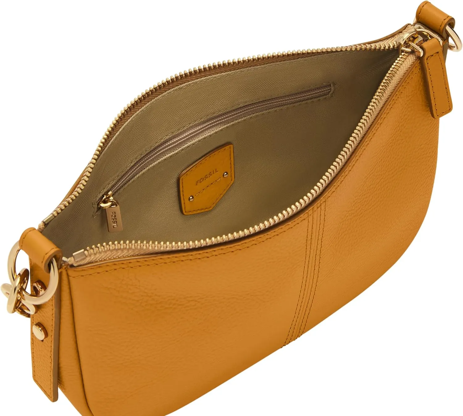 Fossil Women's Jolie Leather Small Shoulder Bag Purse Handbag for Women