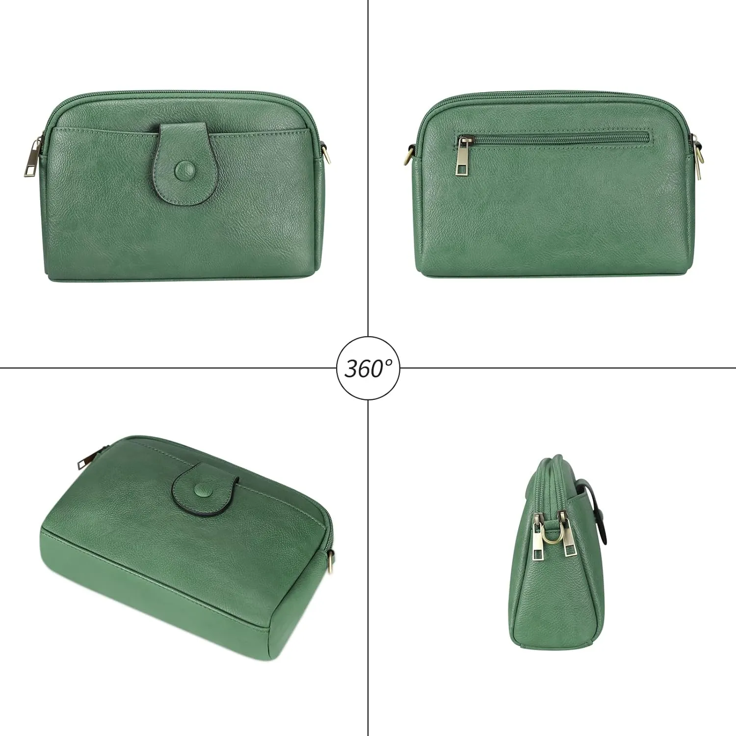 FUKUYIN Small Crossbody Bags for Women Vegan Leather Shoulder Purses Women's Crossbody Handbags