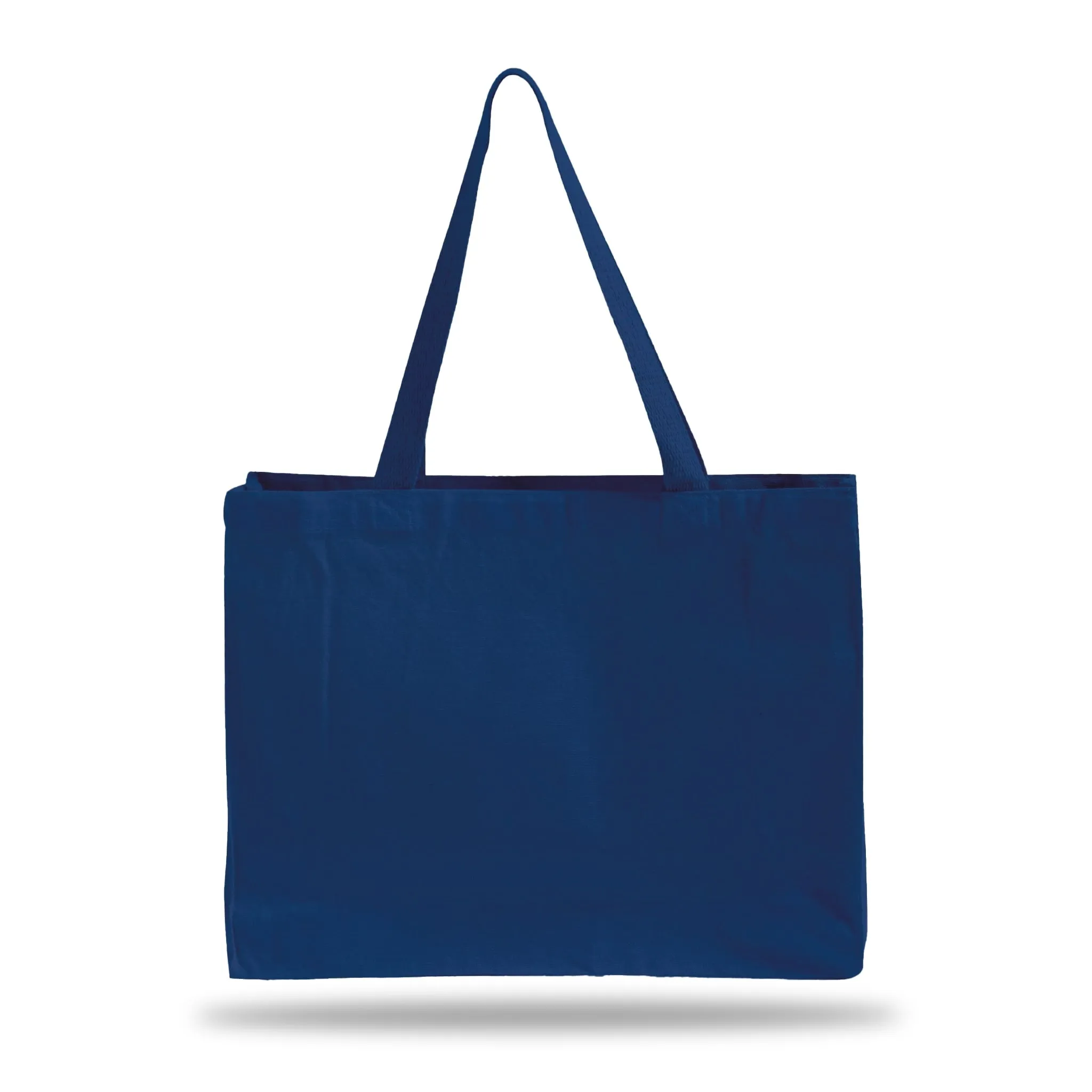 Full Gusset Horizontal Affordable Canvas Tote Bags - TF275