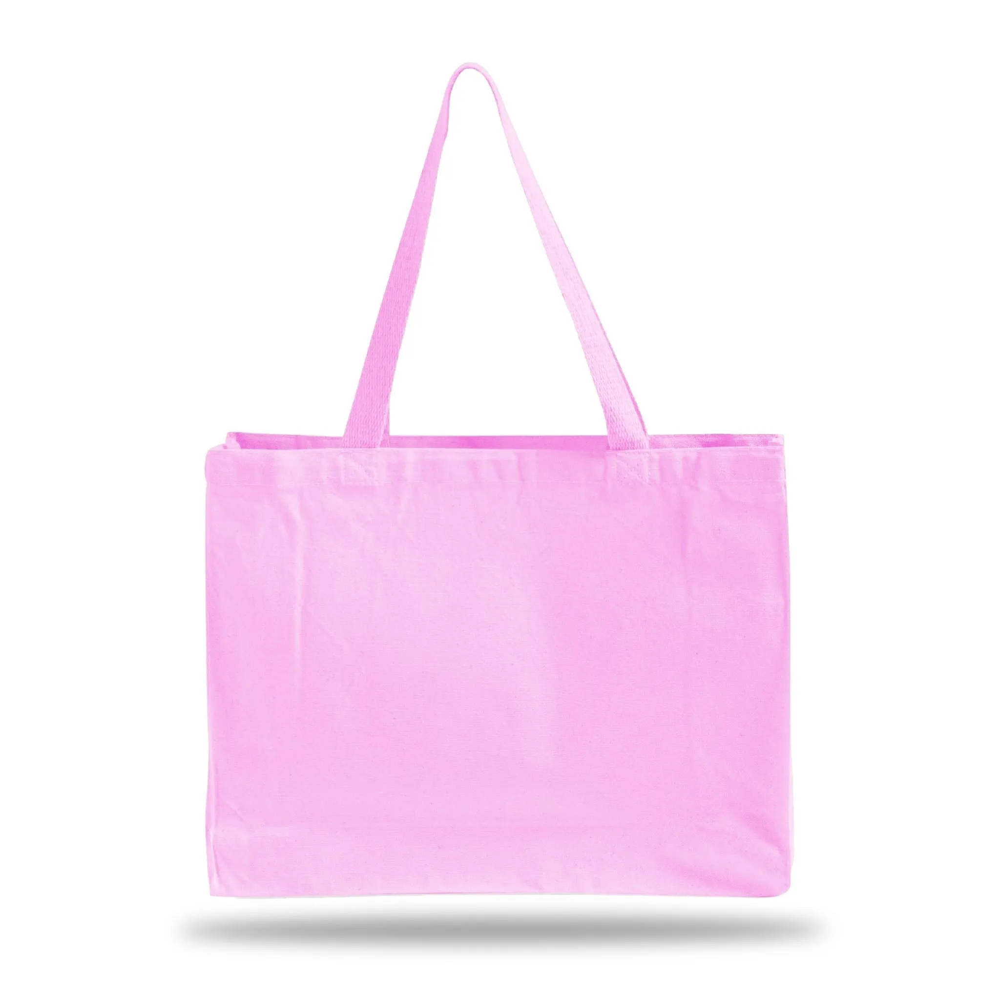 Full Gusset Horizontal Affordable Canvas Tote Bags - TF275