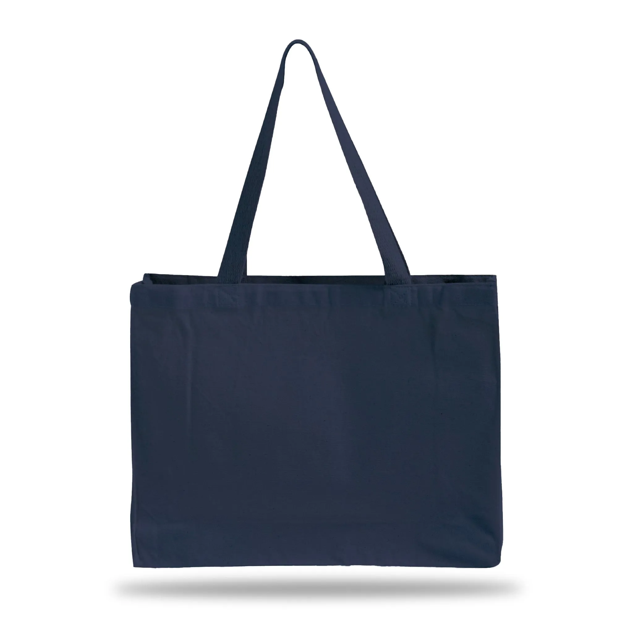 Full Gusset Horizontal Affordable Canvas Tote Bags - TF275