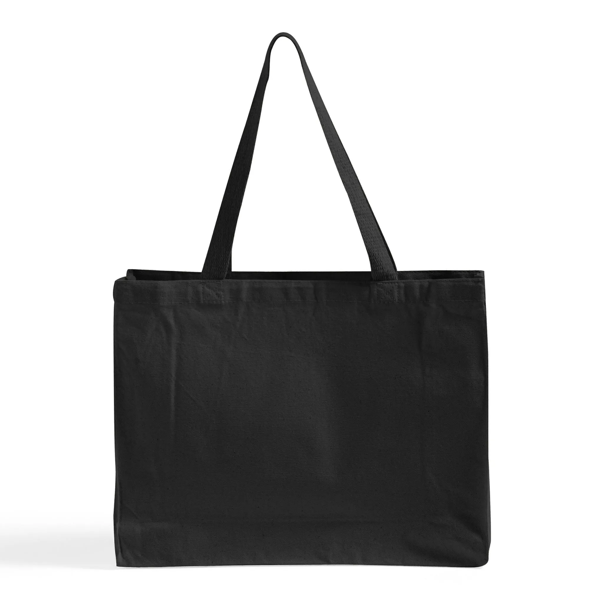 Full Gusset Horizontal Affordable Canvas Tote Bags - TF275