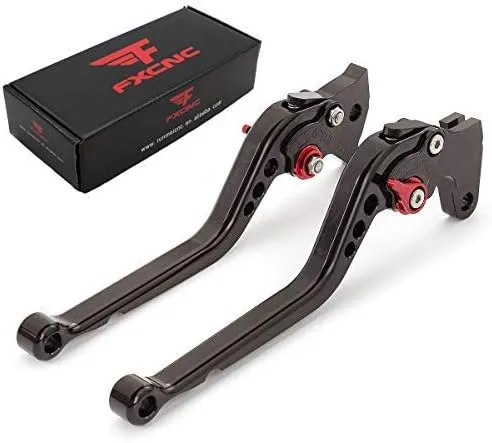 FXCNC Billet Long Adjustable Brake Clutch Levers Compatible with Benelli TNT300 TNT600 BN600 BN302 All Years