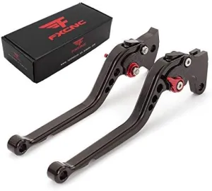 FXCNC Billet Long Adjustable Brake Clutch Levers Compatible with Benelli TNT300 TNT600 BN600 BN302 All Years