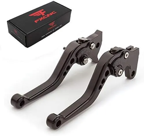 FXCNC Motorcycle Adjustable Brake Clutch Levers Compatible with Benelli 302s TRK502x 502c(Standard)